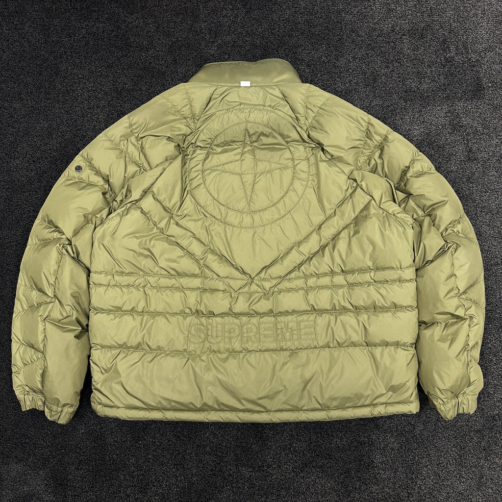 Supreme Stone Island Reversible Puffer Jacket Olive (DS)