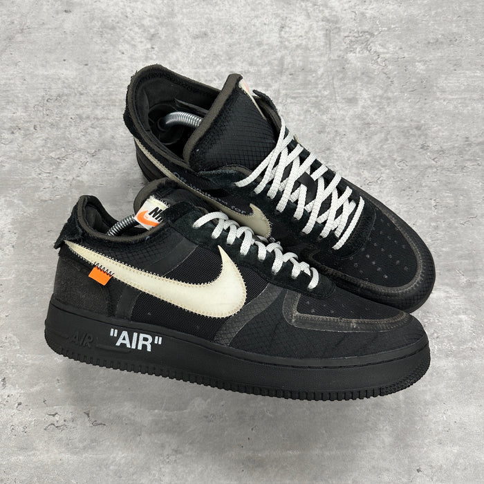 Nike Off White Air Force 1 Low Black (DS)