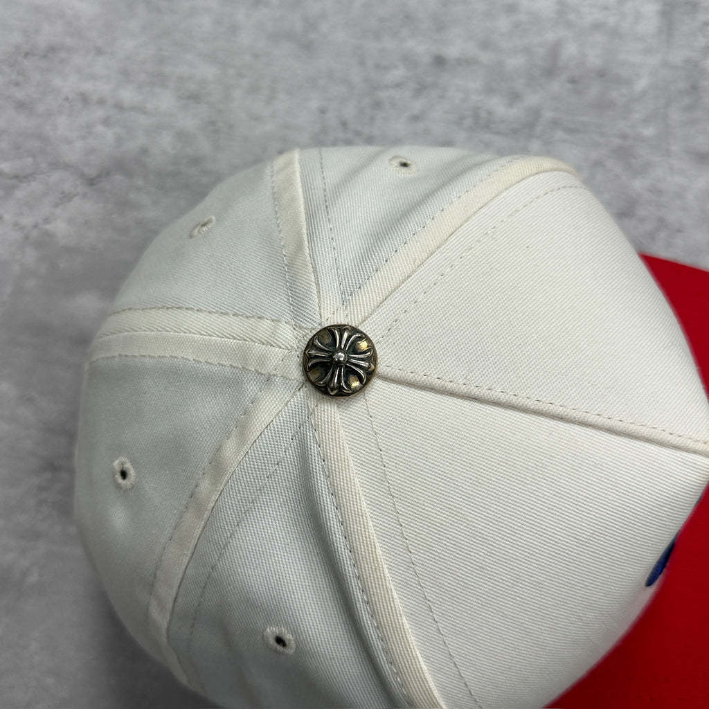 Chrome Hearts CH Logo Snapback Cap Neutral Blue Red “4th July” Exclusive (DS)