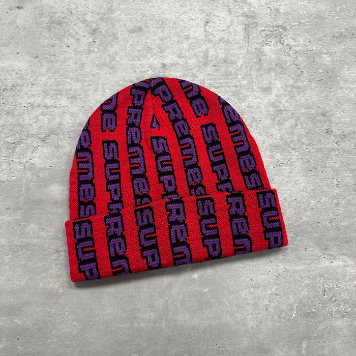 Supreme Beanie Hat Red (DS)