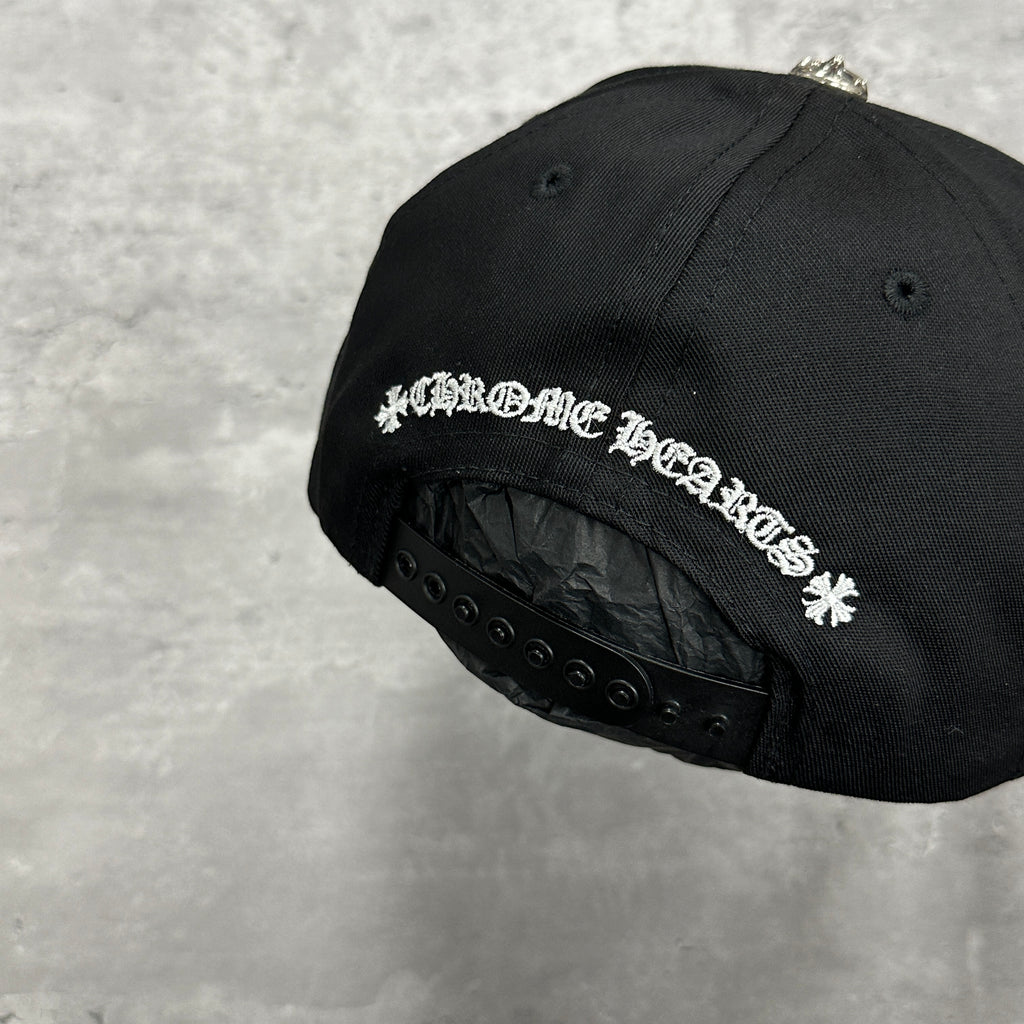 Chrome Hearts CH Baseball Cap Black Grey (DS)