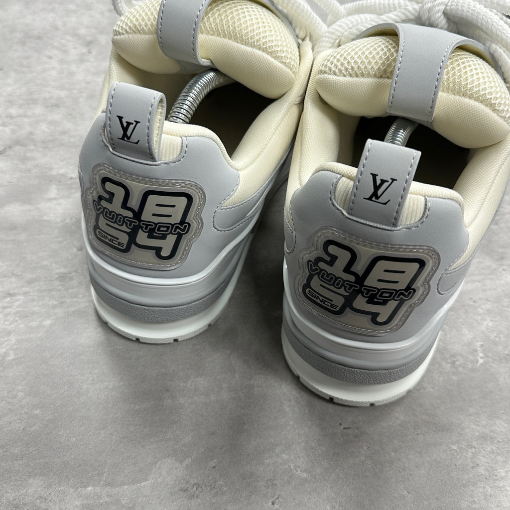 Louis Vuitton Skate Sk8 Trainer Light Grey White (DS)