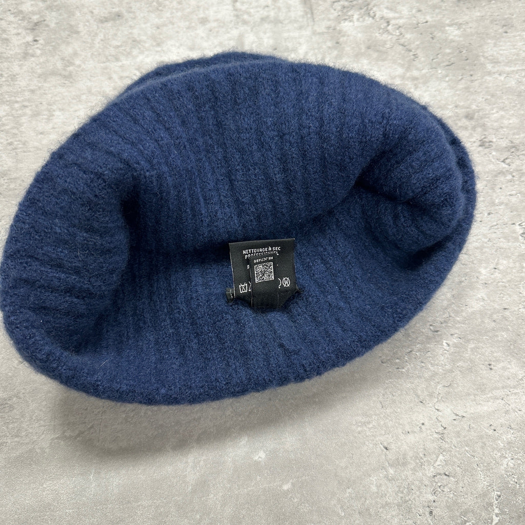 Chanel Silk & Cashmere CC Logo Beanie Hat (DS)